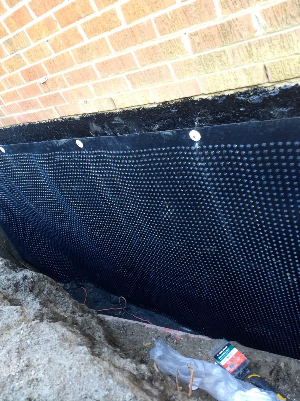 Residential foundation waterproofing excavation and sealing in Toronto, ON